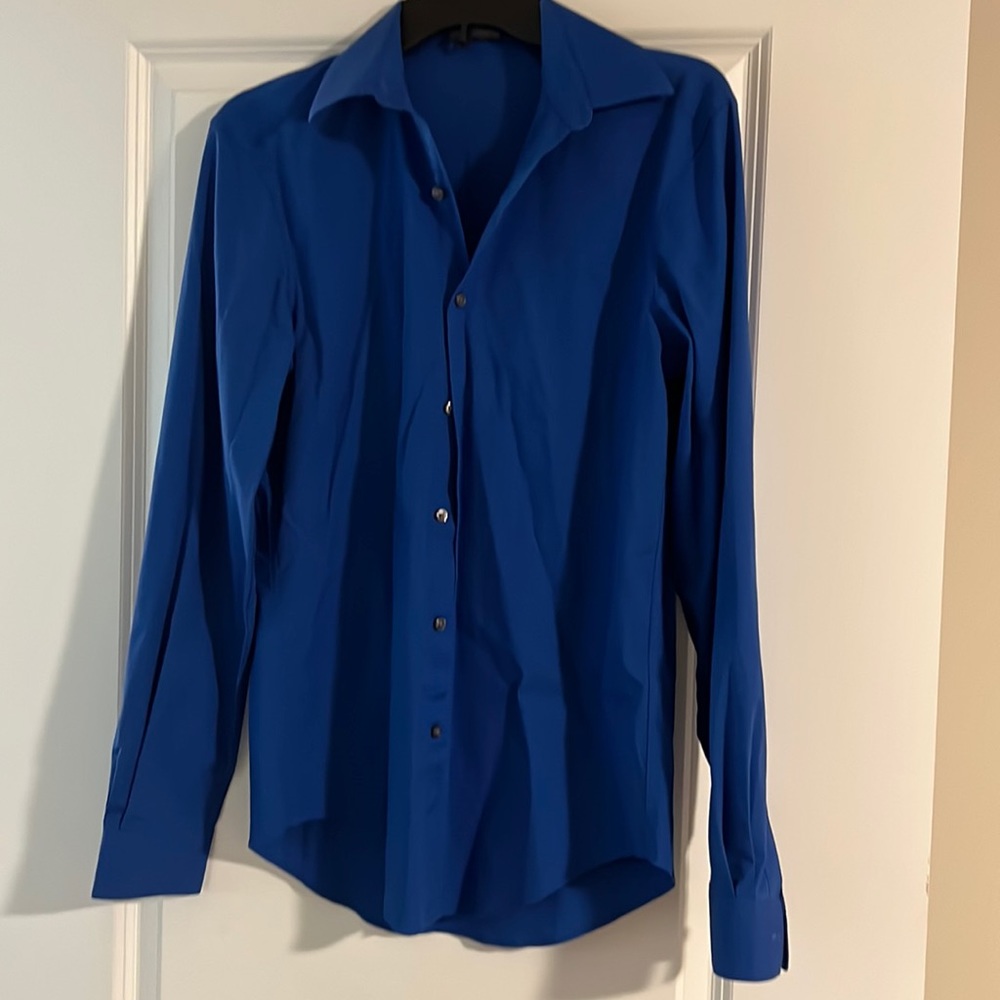 Mens Van Huesen flex dress shirt. 14-14 1/2 32/33
